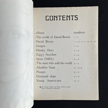 Load image into Gallery viewer, David Bowie - Songbook Songbook A rare David Bowie bootleg songbook