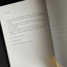 Load image into Gallery viewer, Elly de Waard - Furie Poetry book Eerste druk