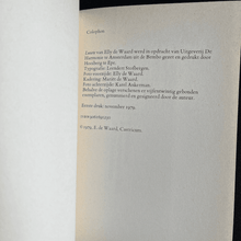 Load image into Gallery viewer, Elly de Waard - Luwte Poetry book Blicero Books