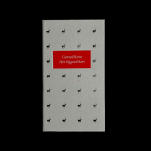 Load image into Gallery viewer, Gerard Reve - Het hijgend hert Leporello in harde kaft Eerste druk. Beperkte oplage van 1200 exemplaren. Gesigneerd