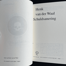 Load image into Gallery viewer, Henk van der Waal - Schuldsanering Poetry book Henk vander Waal, poëzie, poetry, eerste druk, ex libris