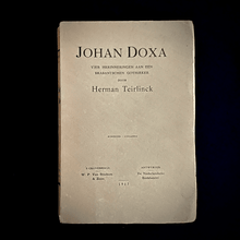 Load image into Gallery viewer, Herman Teirlinck - Johan Doxa Vlaamse Roman Eerste druk