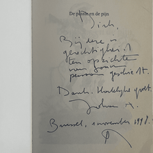 Load image into Gallery viewer, Johan Anthierens - Jacques Brel (Met opdracht) Gesigneerd, met opdracht
