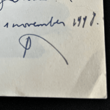 Load image into Gallery viewer, Johan Anthierens - Jacques Brel (Met opdracht) Gesigneerd, met opdracht