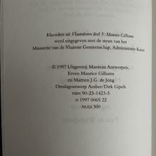 Load image into Gallery viewer, Maurice Gilliams - Journaal van de Dichter Prose Blicero Books