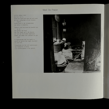 Load image into Gallery viewer, Tentoonstelling door de leraars fotografie Sint-Niklaas - Met eerdere versies van gedichten uit Diep in Amerika Photography catalog 1st and only edition of this extremely rare catalog / brochure