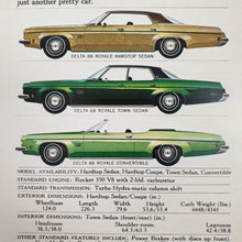Load image into Gallery viewer, 1973 Oldsmobile Brochure Rare