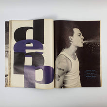 Load image into Gallery viewer, 1990 - Andy Warhol's Interview - April issue - Johnny Depp (cover) Magazine Blicero Books