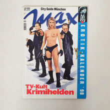 Load image into Gallery viewer, 1998/01 - Max January issue - Erotik Kalender '98 Magazine Blicero Books