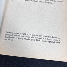 Load image into Gallery viewer, Bob Dylan - Tarantula Paperback Blicero Books