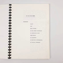 Load image into Gallery viewer, Botho Strauss - De tijd en de kamer Theatrical script Scarce