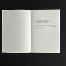 Load image into Gallery viewer, Dirk van Bastelaere - Hoe bij ijzel de overkant van de straat te bereiken Limited edition book Blicero Books