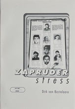 Load image into Gallery viewer, Dirk van Bastelaere - Zapruder Stress Chapbook Super rare Chapbook-style Poetry sequence
