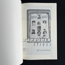 Load image into Gallery viewer, Dirk van Bastelaere - Zapruder Stress Chapbook Super rare Chapbook-style Poetry sequence