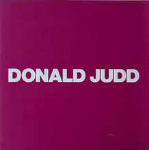 Load image into Gallery viewer, Donald Judd Art Catalog Blicero Books