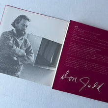 Load image into Gallery viewer, Donald Judd Art Catalog Blicero Books