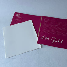 Load image into Gallery viewer, Donald Judd Art Catalog Blicero Books