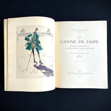 Load image into Gallery viewer, Henri de Regnier - La Canne de Jaspe / Monsieur D'Amercoeur / Le Trèfle noir / Contes à Soi-Même Édition Illustrée De Dix Eaux-Fortes Originales De Drian, aquarellées à la main