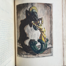 Load image into Gallery viewer, Henri de Regnier - La Canne de Jaspe / Monsieur D'Amercoeur / Le Trèfle noir / Contes à Soi-Même Édition Illustrée De Dix Eaux-Fortes Originales De Drian, aquarellées à la main