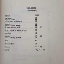 Load image into Gallery viewer, Joy Division & New Order - Five Years Scrap book Blicero Books