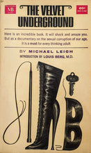 Load image into Gallery viewer, Michael Leigh - The Velvet Underground Book Scarce