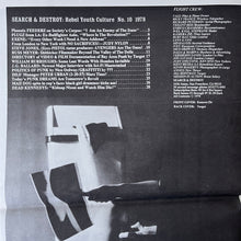 Load image into Gallery viewer, Search & Destroy N° 10 - 1988 reprint Periodicals Burroughs - Ballard - Russ Meyer - Dead Kennedys