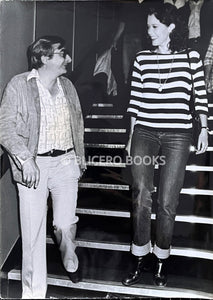 Sylvia Kristel and Claude Chabrol - Original press photo #2 Photographic prints Blicero Books