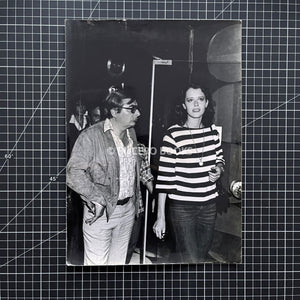Sylvia Kristel and Claude Chabrol - Original press photo #3 Press photo Blicero Books