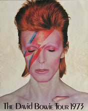 Load image into Gallery viewer, The David Bowie Tour 1973 Tour program Super rare David Bowie UK 1973 tour program