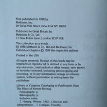 Load image into Gallery viewer, The Films of Werner Herzog: Between Mirage and History Blicero Books