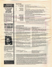 Load image into Gallery viewer, The New York Review of Books. Vol XL, Issue #16. October 7, 1993 Periodical Blicero Books