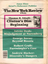 Load image into Gallery viewer, The New York Review of Books. Vol XL, Issue #16. October 7, 1993 Periodical Blicero Books