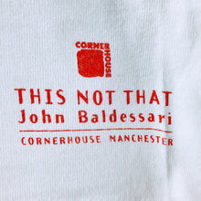 Load image into Gallery viewer, Vintage 1995 John Baldessari - 'This not That' T-Shirt Shirts Rare