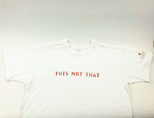 Load image into Gallery viewer, Vintage 1995 John Baldessari - 'This not That' T-Shirt Shirts Rare
