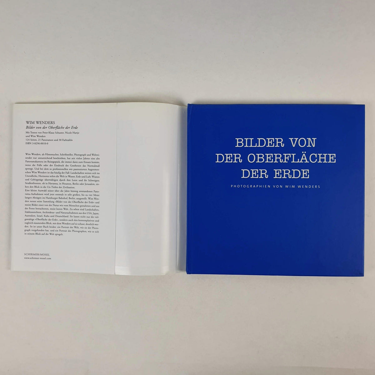 Wim Wenders Bilder Von Der Oberfl che Der Erde Blicero Books
