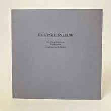 Load image into Gallery viewer, Yves Bonnefoy - De grote sneeuw Map met losse bladen in foedraal Beperkte oplage.