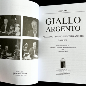 Luigi Cozzi - Giallo Argento. All About Dario Argento and his movies