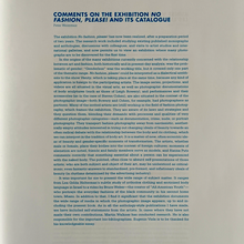 Load image into Gallery viewer, No Fashion, Please! Peter Weiermair text
