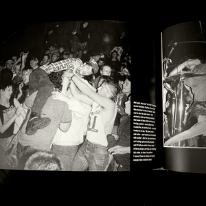 Anne Ulrich and Lee Hollis - Got to land somewhere. Punk and hardcore live shots Blicero Books