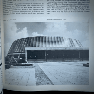 Bauten für Olympia '72 - Buildings and Facilities for the Olympic Games 1972 Book Rare