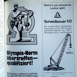 Bauten für Olympia '72 - Buildings and Facilities for the Olympic Games 1972 Book Rare