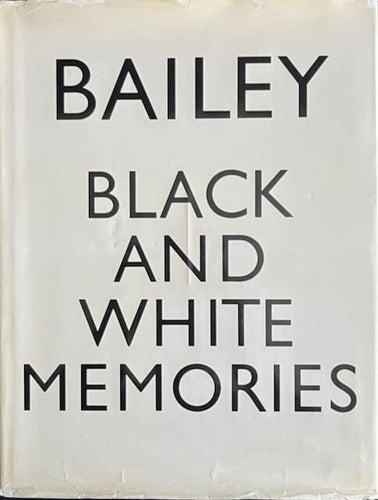 David Bailey - Black and White Memories. Photographs 1948-1969 Photography book First edition