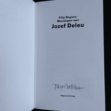 Load image into Gallery viewer, Filip Rogier - Monologen met Jozef Deleu Interviewboek Blicero Books
