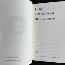 Load image into Gallery viewer, Henk van der Waal - Schuldsanering Poetry book Henk vander Waal, poëzie, poetry, eerste druk, ex libris
