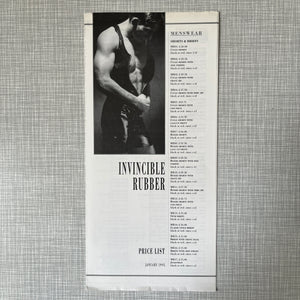 Invincible Rubber - Catalogue no. 1.
