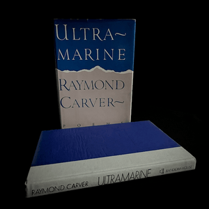 Raymond Carver - Ultamarine Poetry book 1st edition 1st printing