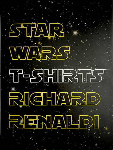 Richard Renaldi - Star Wars T-shirts. (Limited edition) Zines Limited edition of 800