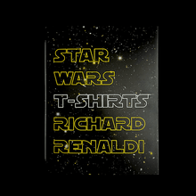 Load image into Gallery viewer, Richard Renaldi - Star Wars T-shirts. (Limited edition) Zines Limited edition of 800
