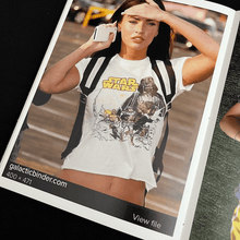 Load image into Gallery viewer, Richard Renaldi - Star Wars T-shirts. (Limited edition) Zines Limited edition of 800
