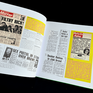 The Sex Pistols - 1977: The Bollocks Diaries Book Blicero Books